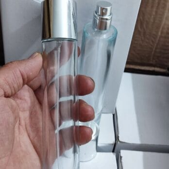 شیشه عطر ۵۰میل استوانه(۱جین ۱۲عددی)