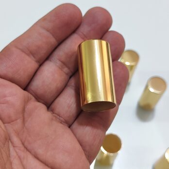 درب شیشه عطر ۱۶ شیک فلزی طلایی